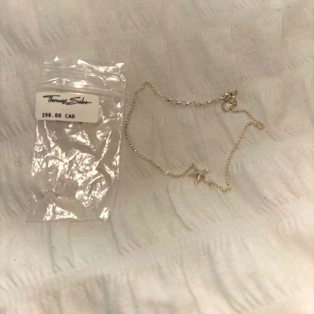 Thomas Sabo Starfish charm bracelet, Brand New